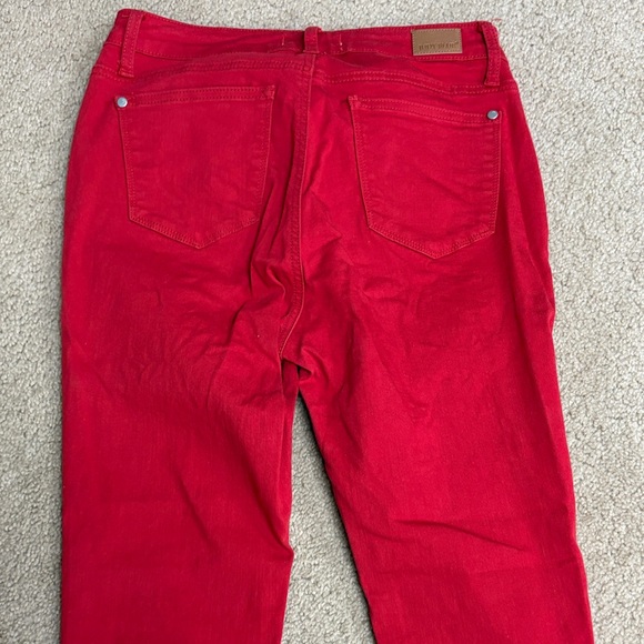 Judy Blue Vibrant Red Skinny Jeans - Picture 3 of 3